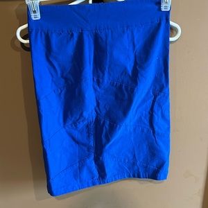 Off brand royal blue pencil skirt